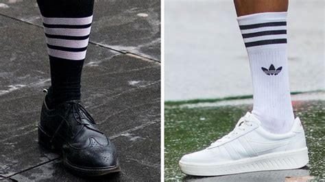 Adidas socks vs Adidas sneakers